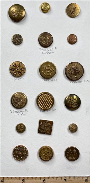 Golden Age Buttons
