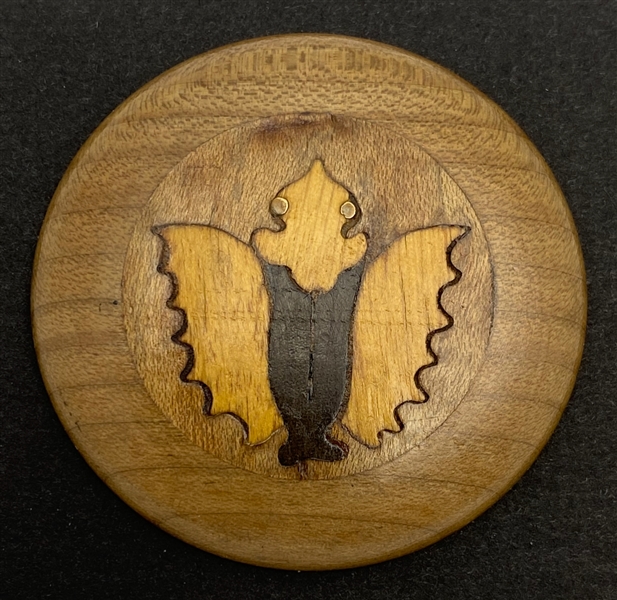 Wood Insect Button
