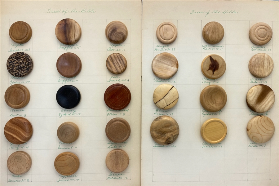 Identified Wood Buttons