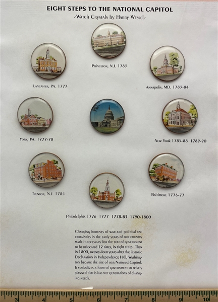 Historic Building Buttons