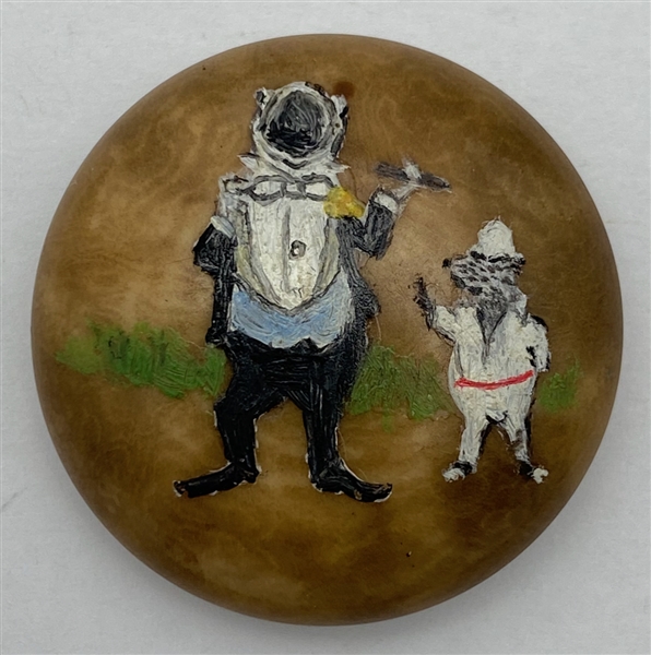 "Wind in the Willow" Button