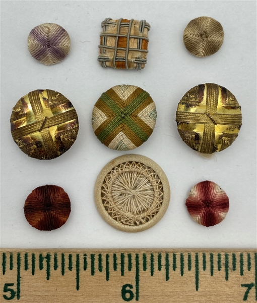 Small Fabric Buttons