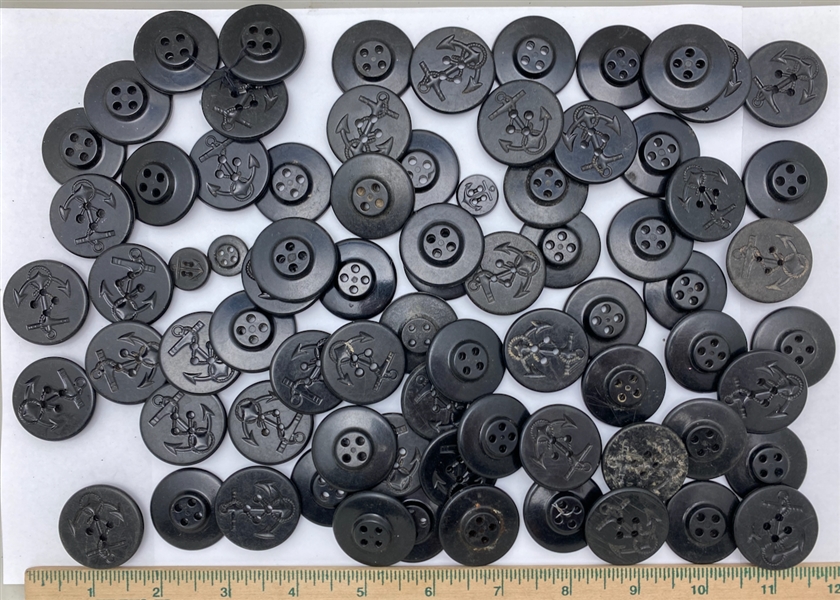 Peacoat Buttons