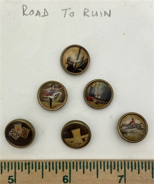 "Road to Ruin" Buttons