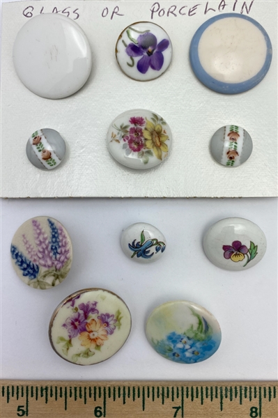Porcelain Buttons