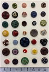 Buffed Celluloid Buttons