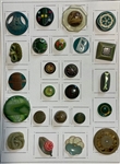 Green Celluloid Buttons