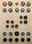Buffed Celluloid Buttons