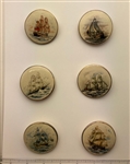 Sailing Ship Buttons