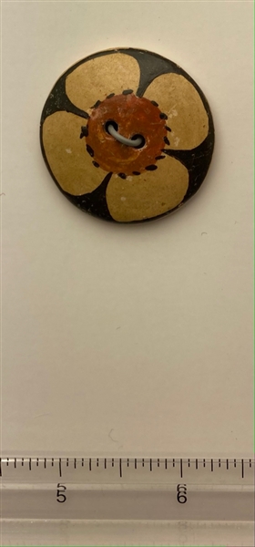 Zia Pottery Button
