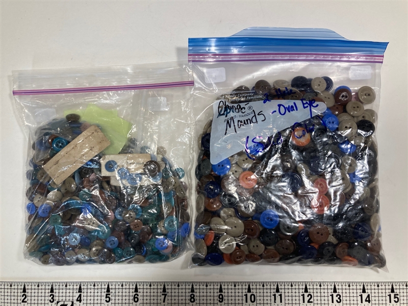 Colorful China Buttons