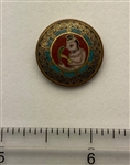 Cloisonne Enamel Button