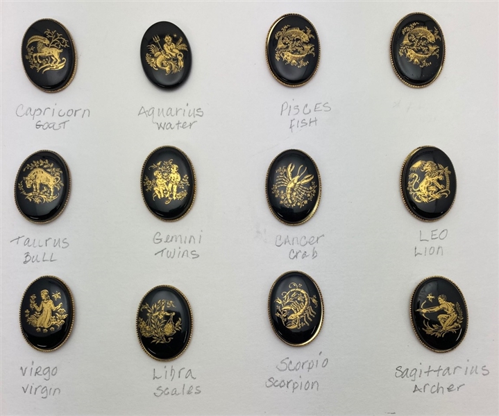 Astrological Buttons