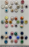 Modern Glass Buttons
