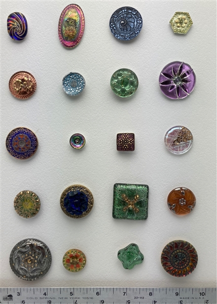 Czech Glass Buttons