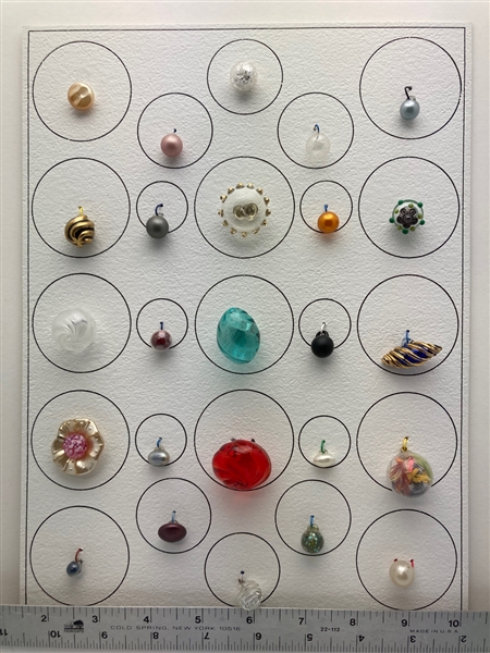 Blown Glass Buttons