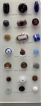 Old Glass Buttons