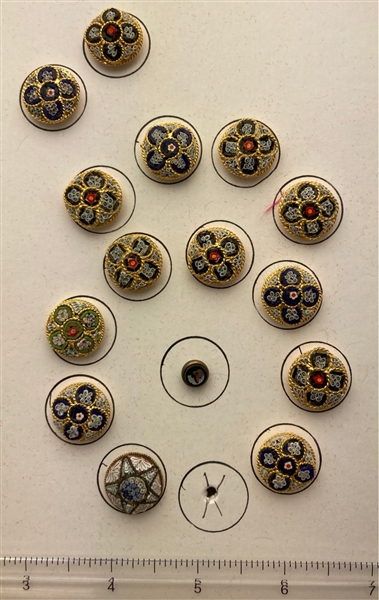 Mosaic Buttons