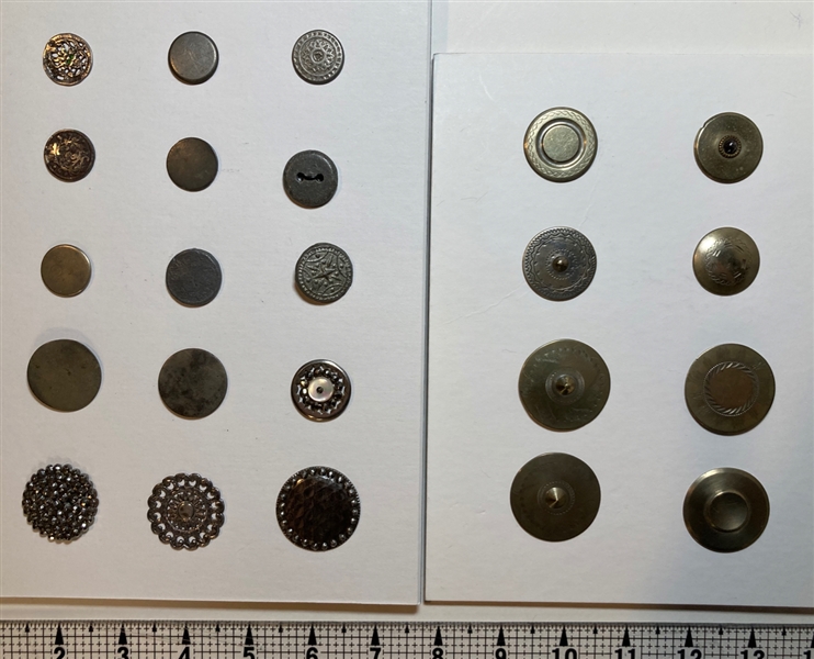 Old Metal Buttons