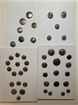 White Metal Buttons