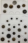 Cut Steel Trim Buttons