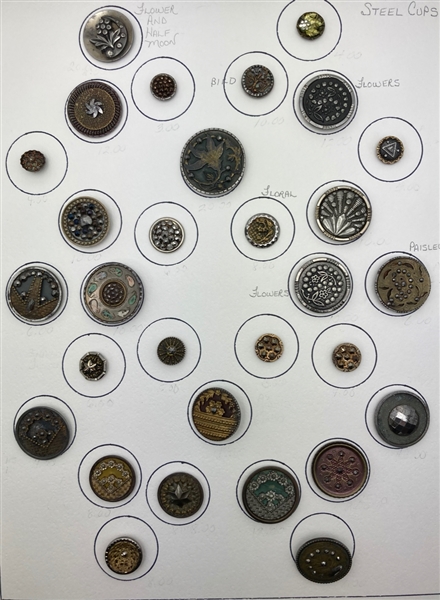 Steel Cup Buttons