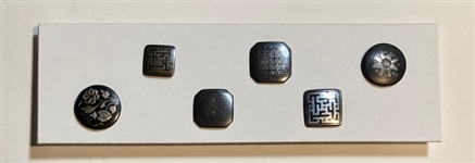 Bidri Buttons