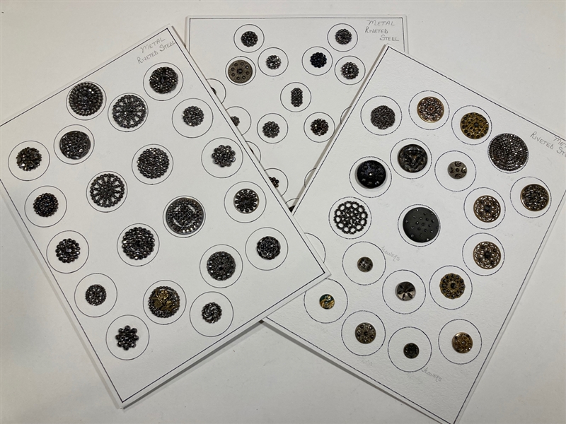 Cut Steels on Buttons