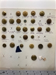 Early U.S. Brass Buttons
