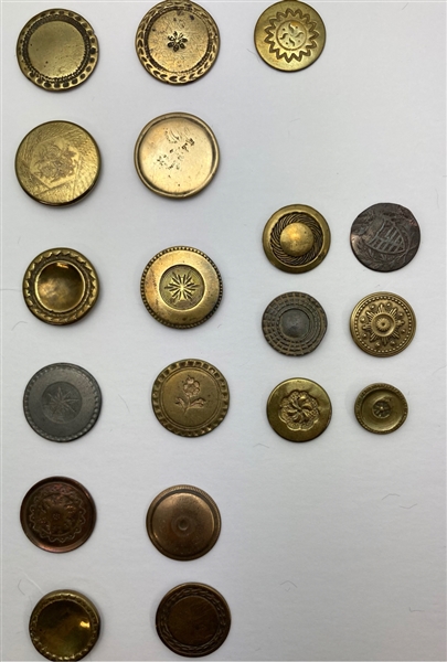 Old Metal Buttons