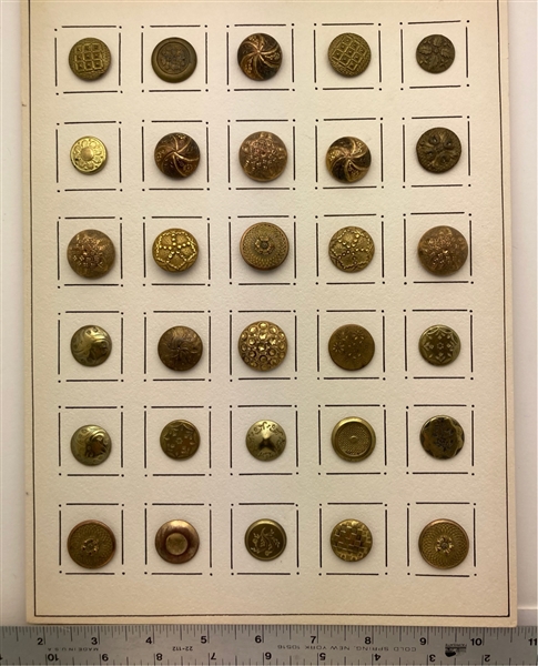 Early Gilt Buttons