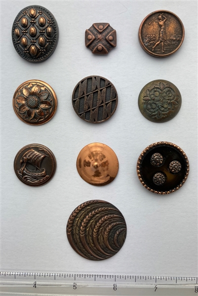Copper Buttons