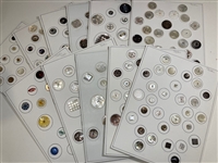Carved Shell Buttons