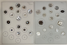 Carved Shell Buttons