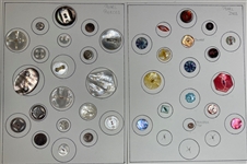 Carved Shell Buttons