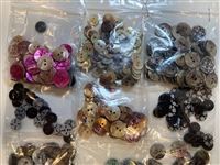Sets of Delicate Shell Buttons