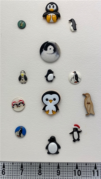 Penguin Buttons