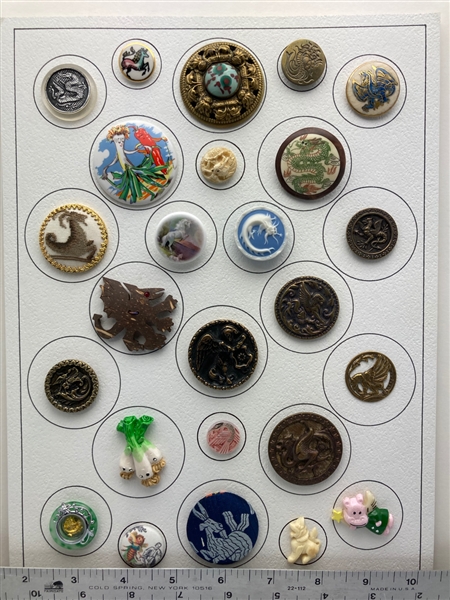 Fabulous Creature Buttons