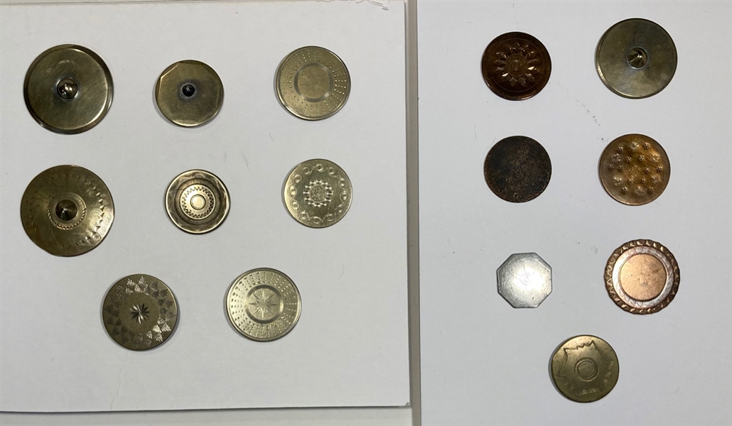 Old Metal Buttons