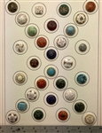 Victorian Glass Buttons