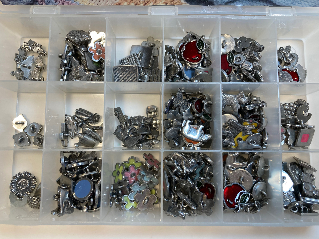 Lot Detail - Box of Danforth Pewter Buttons