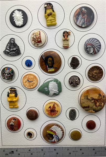 Native American Buttons