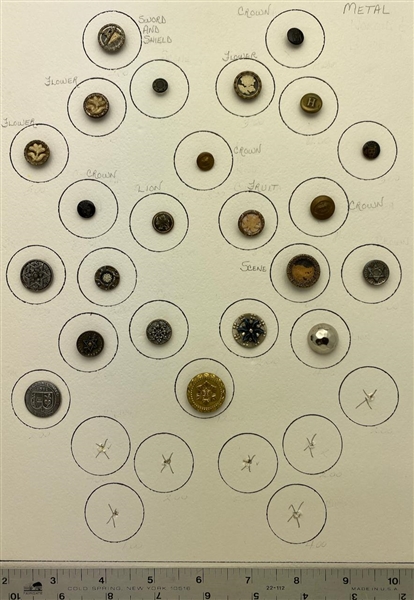 Old Celluloid Buttons