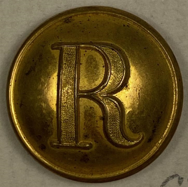 Civil War Rifleman Button