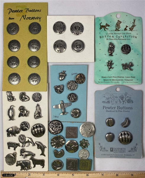 Pewter Buttons