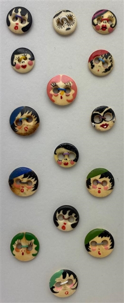 Bone Face Buttons