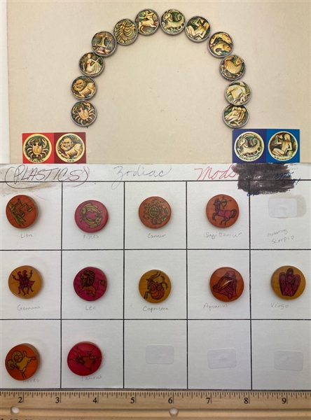 Zodiac Buttons