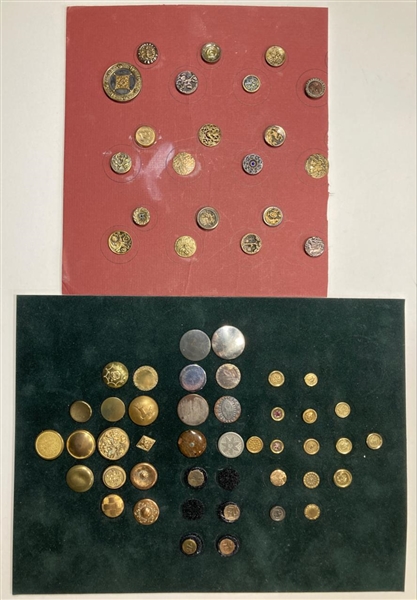 Mostly Old Brass Buttons