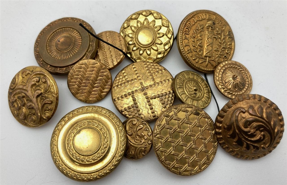 18th Century Repoussé Buttons