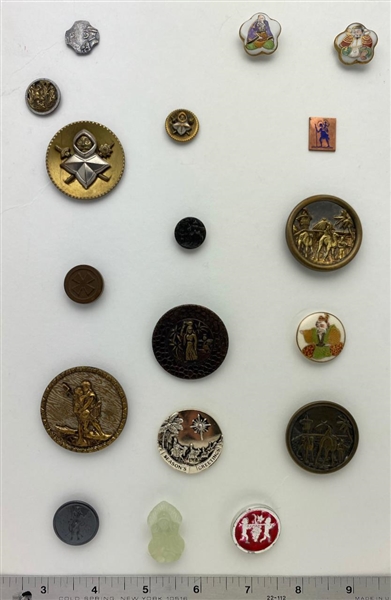 Religious Theme Buttons